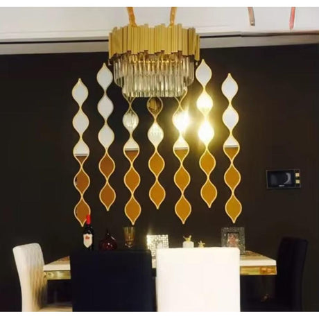 3 in 1 Wavy Decor Mirrors | Elegant Wall Mirrors Available in Gold & Silver