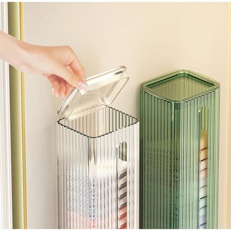 Acrylic Inner Wear|Paper Dispenser 32x8x9cm, Adhesive Sticker for Easy Installation, Multi Functional Organizer for Home Use- Furaha Finds Kenya