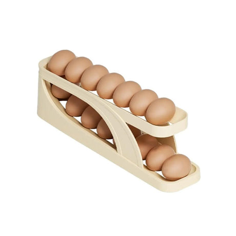 Space Saving Egg Dispenser Holds Up to 14 Eggs, Durable Egg Holder for Kitchen Organization.- Furaha Finds Kenya