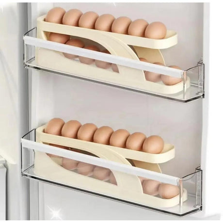 Space Saving Egg Dispenser Holds Up to 14 Eggs, Durable Egg Holder for Kitchen Organization.- Furaha Finds Kenya