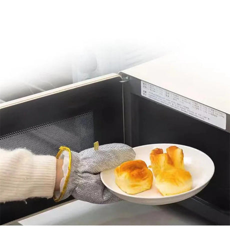 Waterproof Lining Multi Use Steel Wire Dishwashing Gloves Heat Insulation, High Quality Kitchen Gloves (1 Pair)- Furaha Finds Kenya