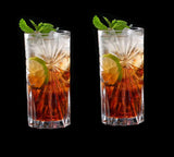 Set of 6 Quality Heavy Water Glasses Durable and Stylish Drinking Glasses for Everyday Use