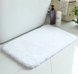 Furaha Finds Premium Quality 100% Cotton Bath/Bedside Mat  Soft, absorbent, and non slip 80cm x 50cm rug for bathrooms, bedrooms, and entryways.