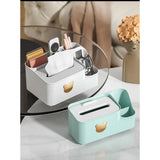 Compact Desktop Storage Box Ideal for Home, Office, and Living Room Organization, Made of Durable PP Material