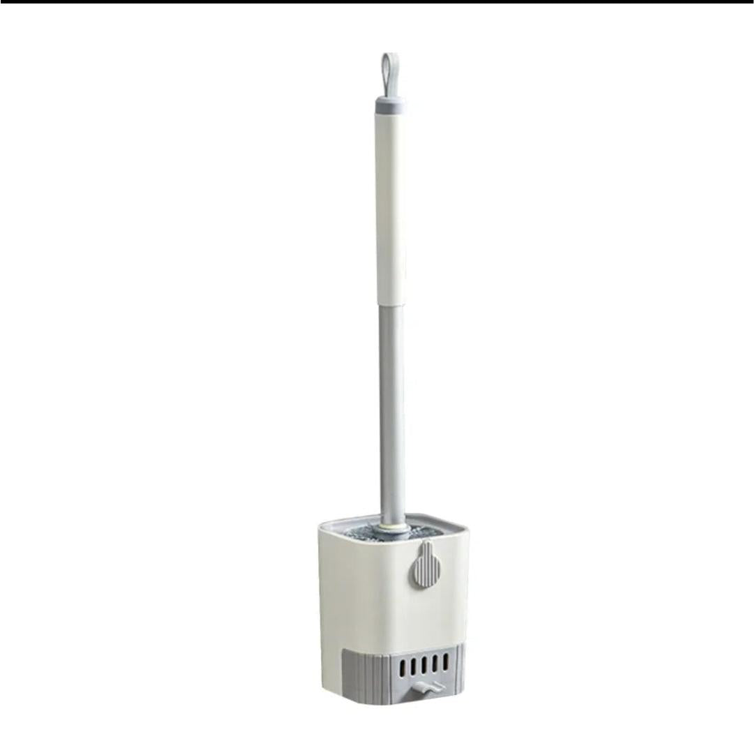 Wall Mounted Long Handle Toilet Cleaning Brush Flexible No Dead Corner Toilet Bowl Cleaner