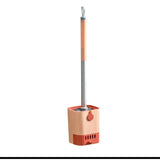 Wall Mounted Long Handle Toilet Cleaning Brush Flexible No Dead Corner Toilet Bowl Cleaner