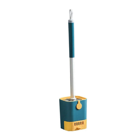 Wall Mounted Long Handle Toilet Cleaning Brush Flexible No Dead Corner Toilet Bowl Cleaner