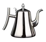 Stainless Steel Teapot with Infusion Set | Perfect for ADT Flowers & Stove Coffee | Safe & Durable Tea Pot- Furaha Finds Kenya