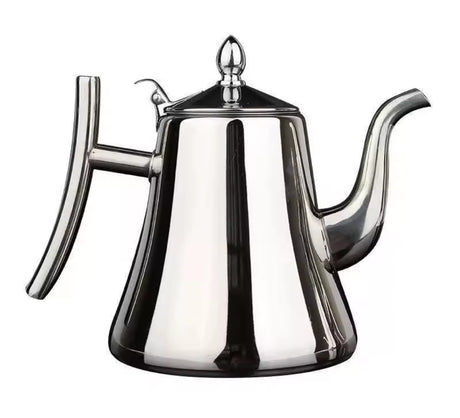 Stainless Steel Teapot with Infusion Set | Perfect for ADT Flowers & Stove Coffee | Safe & Durable Tea Pot- Furaha Finds Kenya