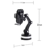 Universal 360° Rotating Car Dashboard Phone Holder | Adjustable Mount for 4 to 6 Inch Smartphones
