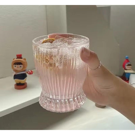 Korean Small Waist Glass- Furaha Finds Kenya
