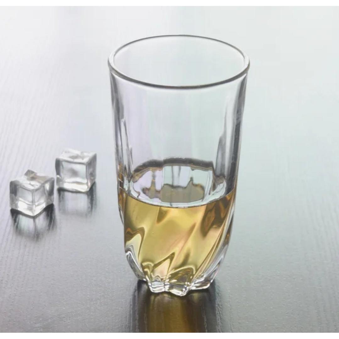 6PC Twisted Water Glass Set- Furaha Finds Kenya