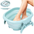 Foldable Sink Foot Tub Soaking Bucket & Massager Basin