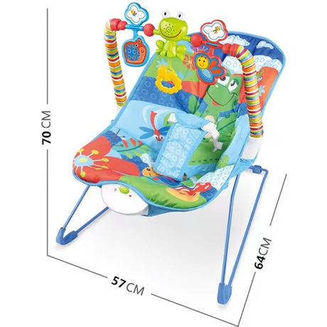 High Quality Baby Bouncer Available in Blue and Pink 70x64x57cm- Furaha Finds Kenya
