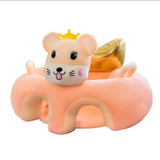 High-Quality Stuffed Soft Baby Learning Seat Chair Supportive Baby Feeding Sofa size:48*50*60cm