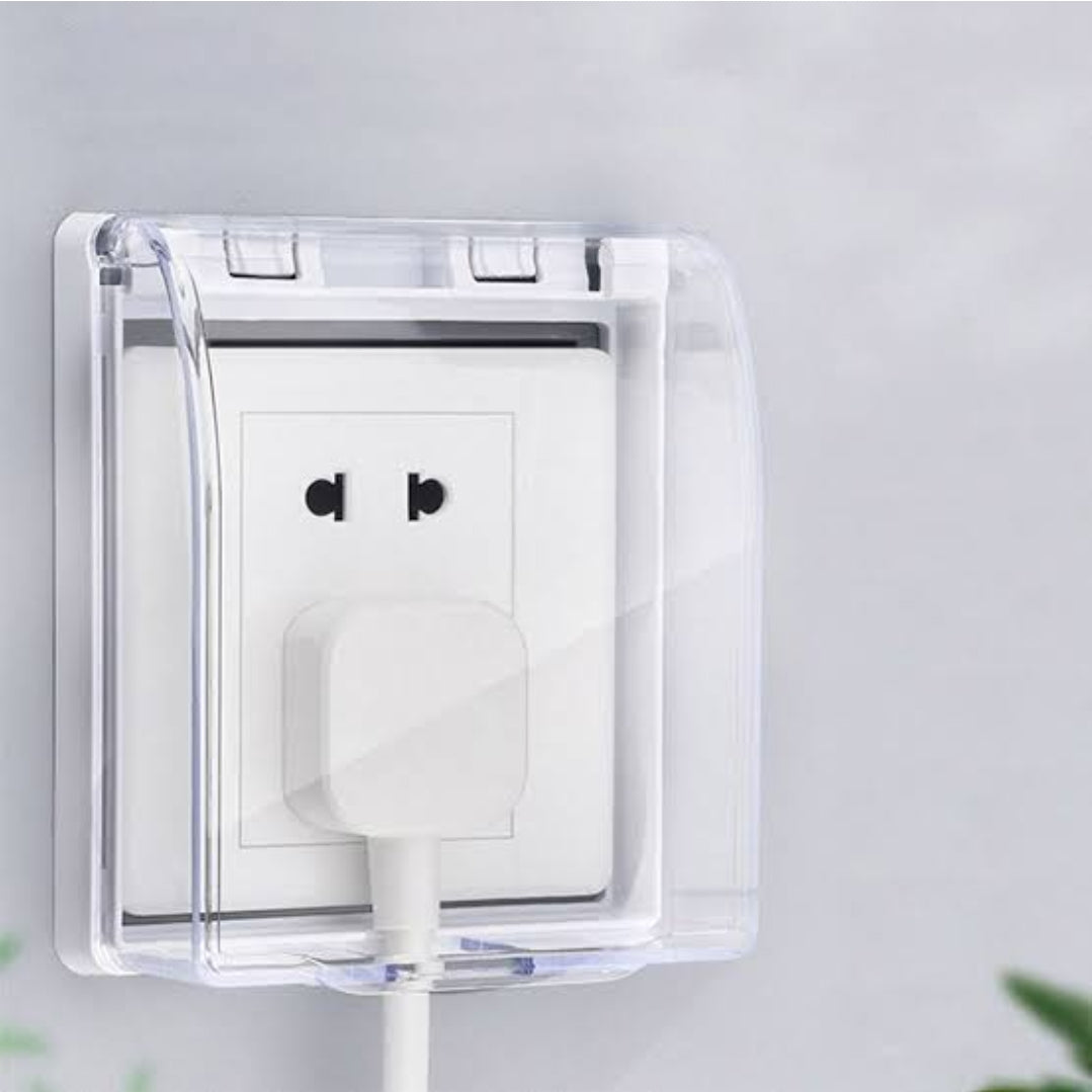 Single Waterproof Socket Cover  Durable and Weatherproof Protection