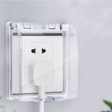 Single Waterproof Socket Cover  Durable and Weatherproof Protection
