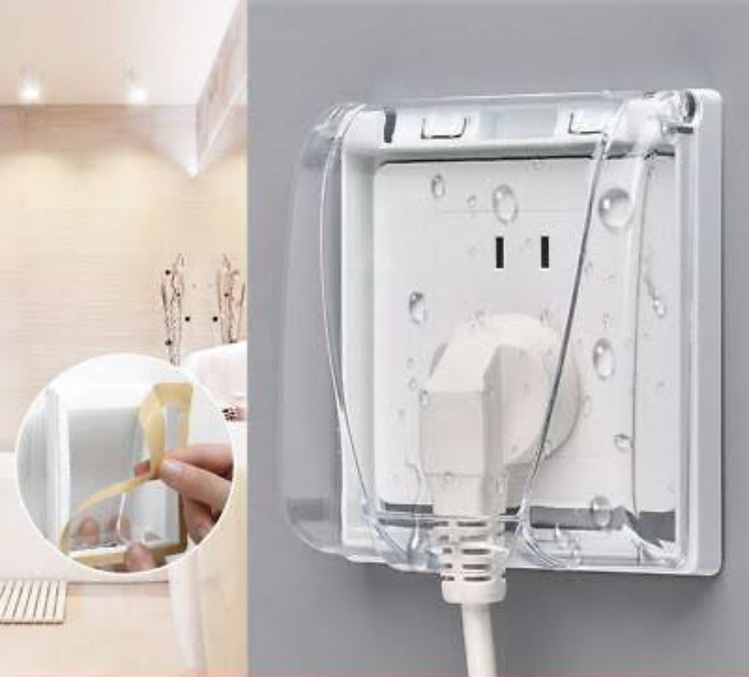 Single Waterproof Socket Cover  Durable and Weatherproof Protection