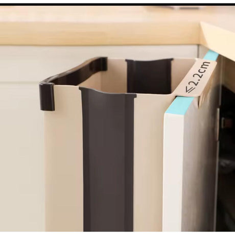 Foldable Hanging Trash Bin for Kitchen, Bathroom, Car & Office | 25x15x29cm- Furaha Finds Kenya