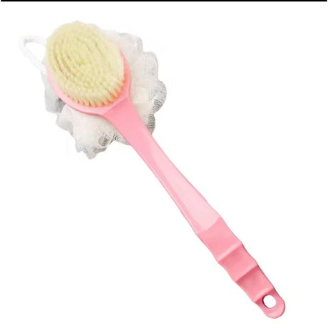 Long Double Sided Bathing Brush for Exfoliating & Back Scrubbing- Furaha Finds Kenya