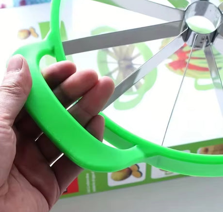 Watermelon Cutter/Slicer Stainless Steel, Sharp Blades, Strong Handle Grips- Furaha Finds Kenya