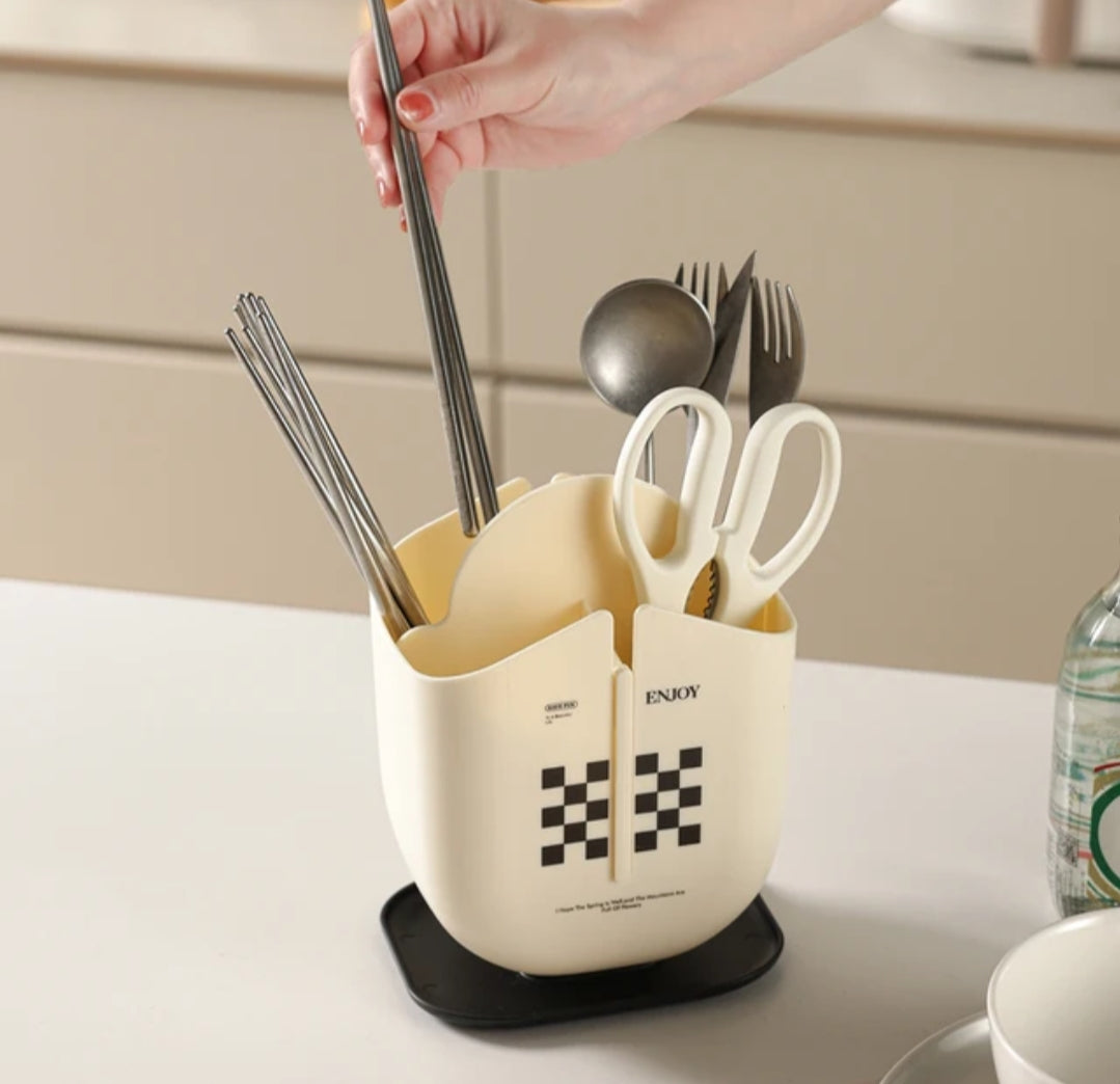 Modern Draining Chopstick Cage