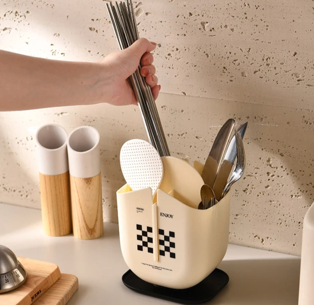 Modern Draining Chopstick Cage