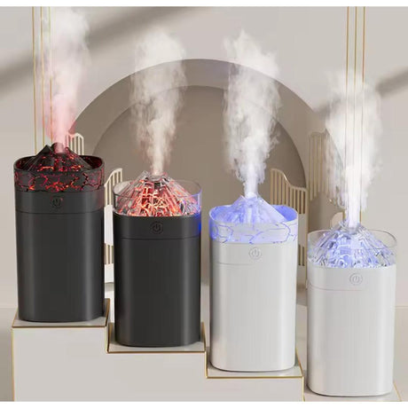 Colorful Volcano Air Humidifier Aroma Essential Oil Diffuser- Furaha Finds Kenya