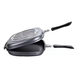 Double Pan 40 cm / Premium Non-Stick Cooking Pan for Perfect Meals- Furaha Finds Kenya
