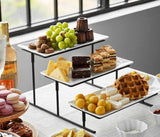 Layhit 3 Tier Serving Stand Set Elegant & Multipurpose Display Rack- Furaha Finds Kenya