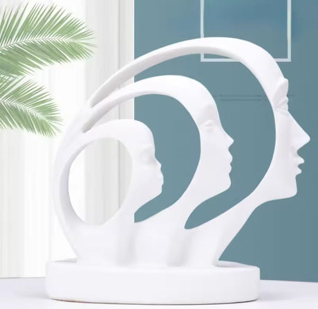 Furaha Finds Originality Home Decoration Abstract Portrait Sculpture 