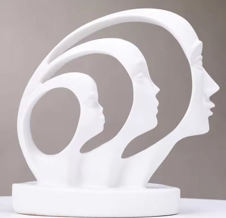 Furaha Finds Originality Home Decoration Abstract Portrait Sculpture 
