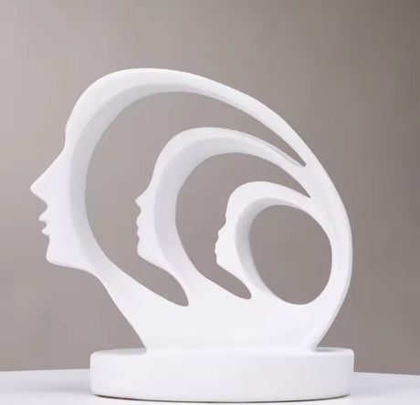Furaha Finds Originality Home Decoration Abstract Portrait Sculpture 