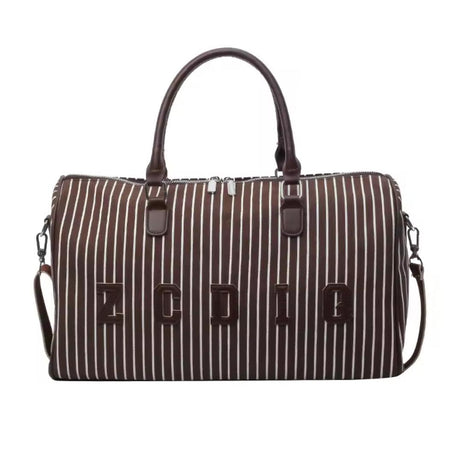 Canvas Travel Gym Duffel Bag Waterproof Stylish and Durable for Weekend Trips and Gym Use- Furaha Finds Kenya