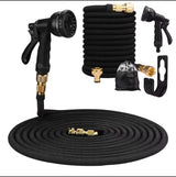 Furaha Finds telescopic hose and water gun kit expandable and durable with high-quality ABS plastic aluminium and 5000D polyester braiding