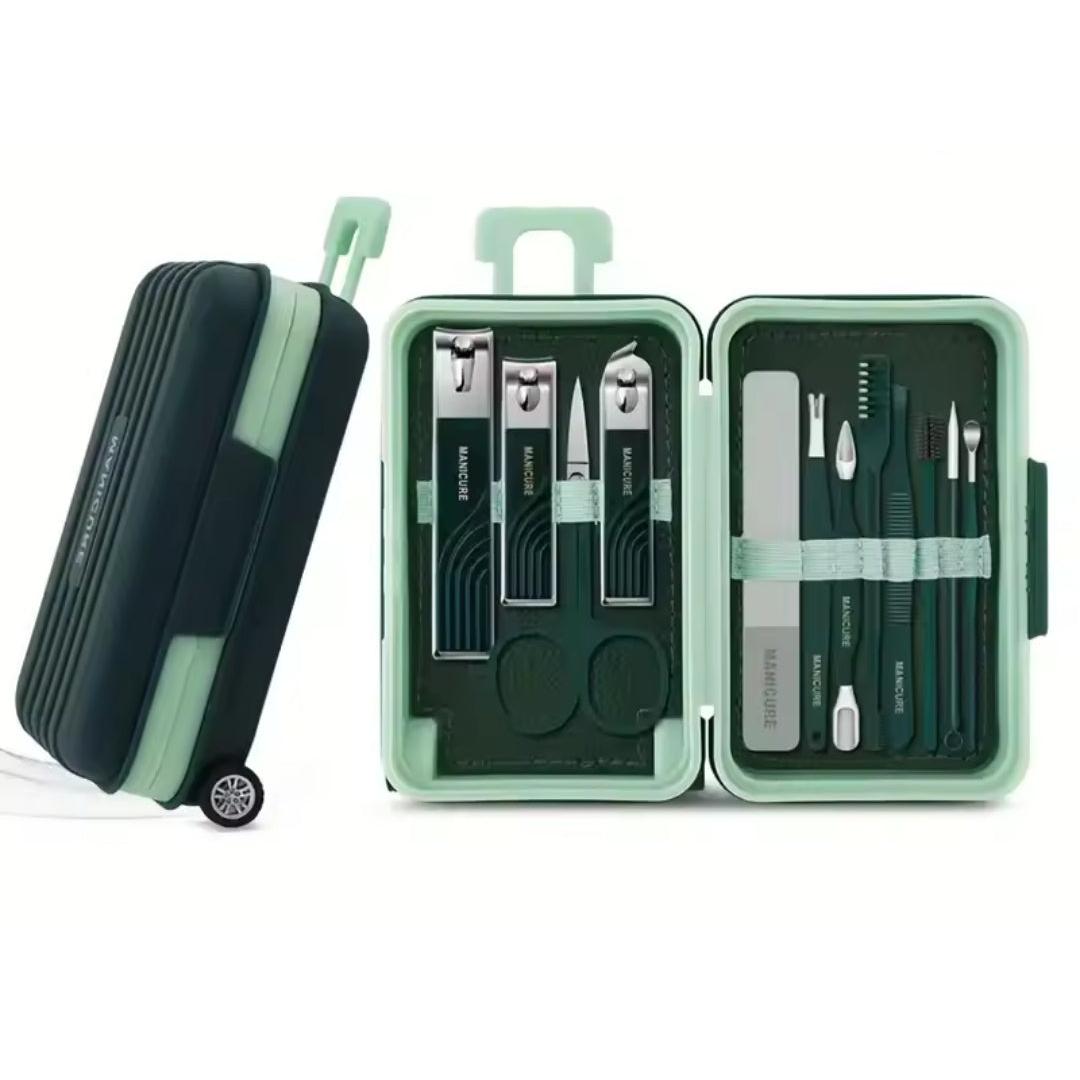 12 in 1 Pedicure Manicure Nail Set Complete Grooming Kit for Hands and Feet- Furaha Finds Kenya