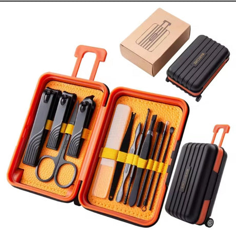 12 in 1 Pedicure Manicure Nail Set Complete Grooming Kit for Hands and Feet- Furaha Finds Kenya