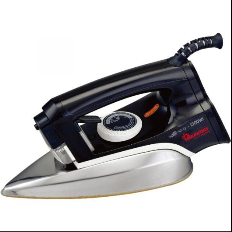 Ramptons Dry Iron RM/517 – 1100–1300W Non-Stick Soleplate Electric Iron