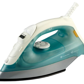 Green and White Steam Iron RM/306 – 1200W Non-Stick Soleplate with Dry, Spray & Steam Functions steamed iron Irons