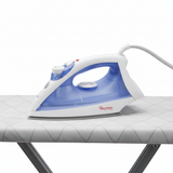 Ramtons Steam Iron 1200W Light Blue – Non-Stick Soleplate with Spray & Steam Function