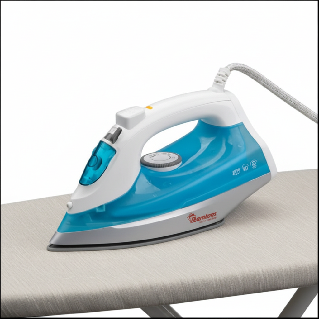 Steam & Dry Iron 2400W – High-Performance Non-Stick Soleplate Iron