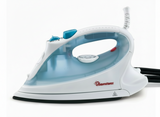 White and Blue Steam Iron RM/187 – 1600W Non-Stick Soleplate with Spray & Self-Clean