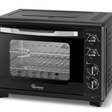 55L Full Size Black Oven Toaster RM/587 with Convection and Double Grill oven toaster Countertop & Toaster Ovens