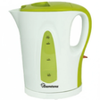 Cordless Electric Kettle 1.7 Liters White and Green - RM/349 Kitchen Appliances Electric Kettles