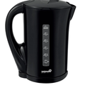 Cordless Electric Kettle 1.7 Liters Black - Fast Boiling with STRIX Control Kitchen Appliances Electric Kettles