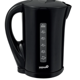 Cordless Electric Kettle 1.7 Liters Black - Fast Boiling with STRIX Control Kitchen Appliances Electric Kettles