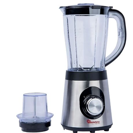 Blender+Mill 1.5 Liters 2 Speed - 500W with Coffee Grinder Kitchen Appliances Food Blenders