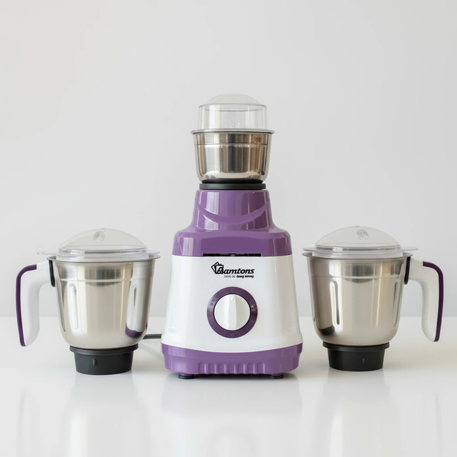 Mix Grinder 3 Jar - 750W Heavy Duty with Whip Function Kitchen Appliances Food Grinders