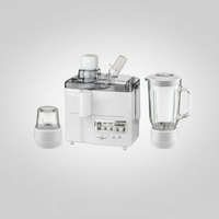 3-in-1 Juicer White - 500W Juicer, Blender & Mill Kitchen Appliances Juicers