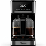 Coffee Maker - 900W 1.8L with LED Display & Timer Kitchen Appliances Drip Coffee Makers